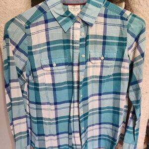 EUC St John’s Bay LS Plaid Shirt